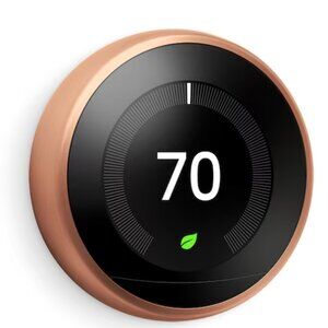 Nest Learning Thermostat - Black and White